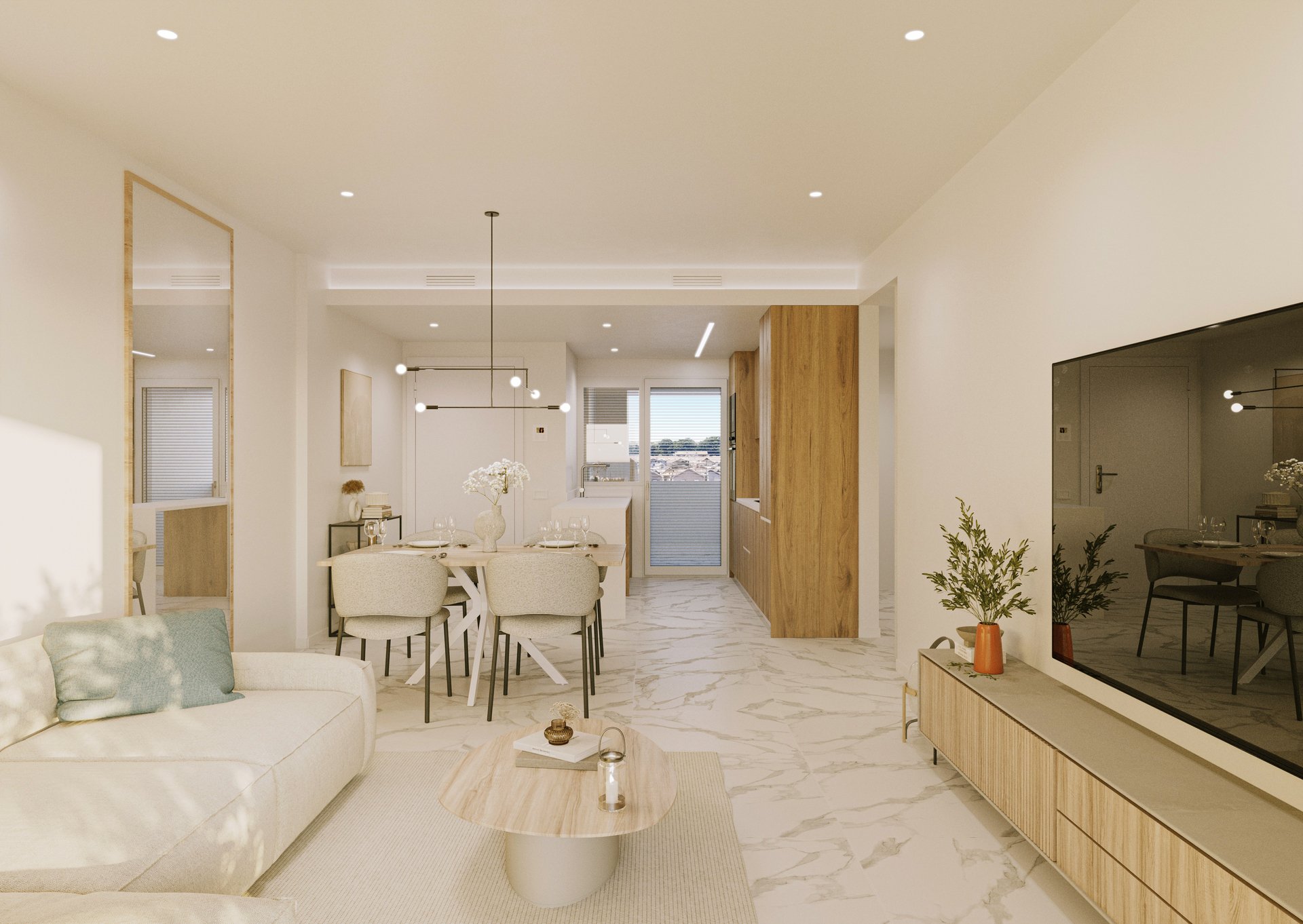 Apartment in Punta Prima, Alicante, Spain 3 bedrooms, 118 sq.m. No. 163207