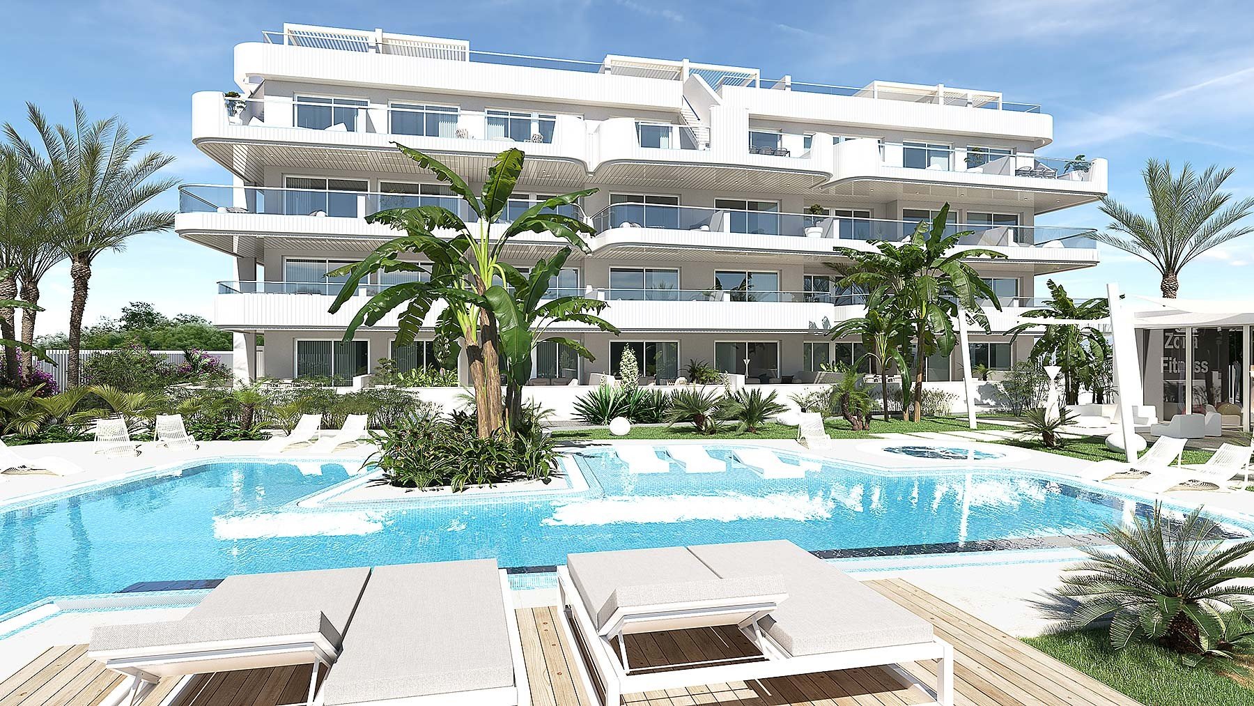 Apartament w Orihuela, Alicante, Hiszpania 2 sypialnie, 78 mkw. nr 154716