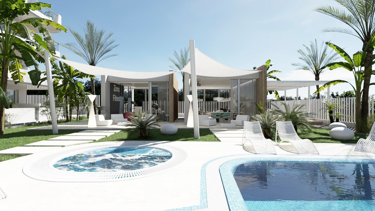 Apartament w Orihuela, Alicante, Hiszpania 2 sypialnie, 78 mkw. nr 154716