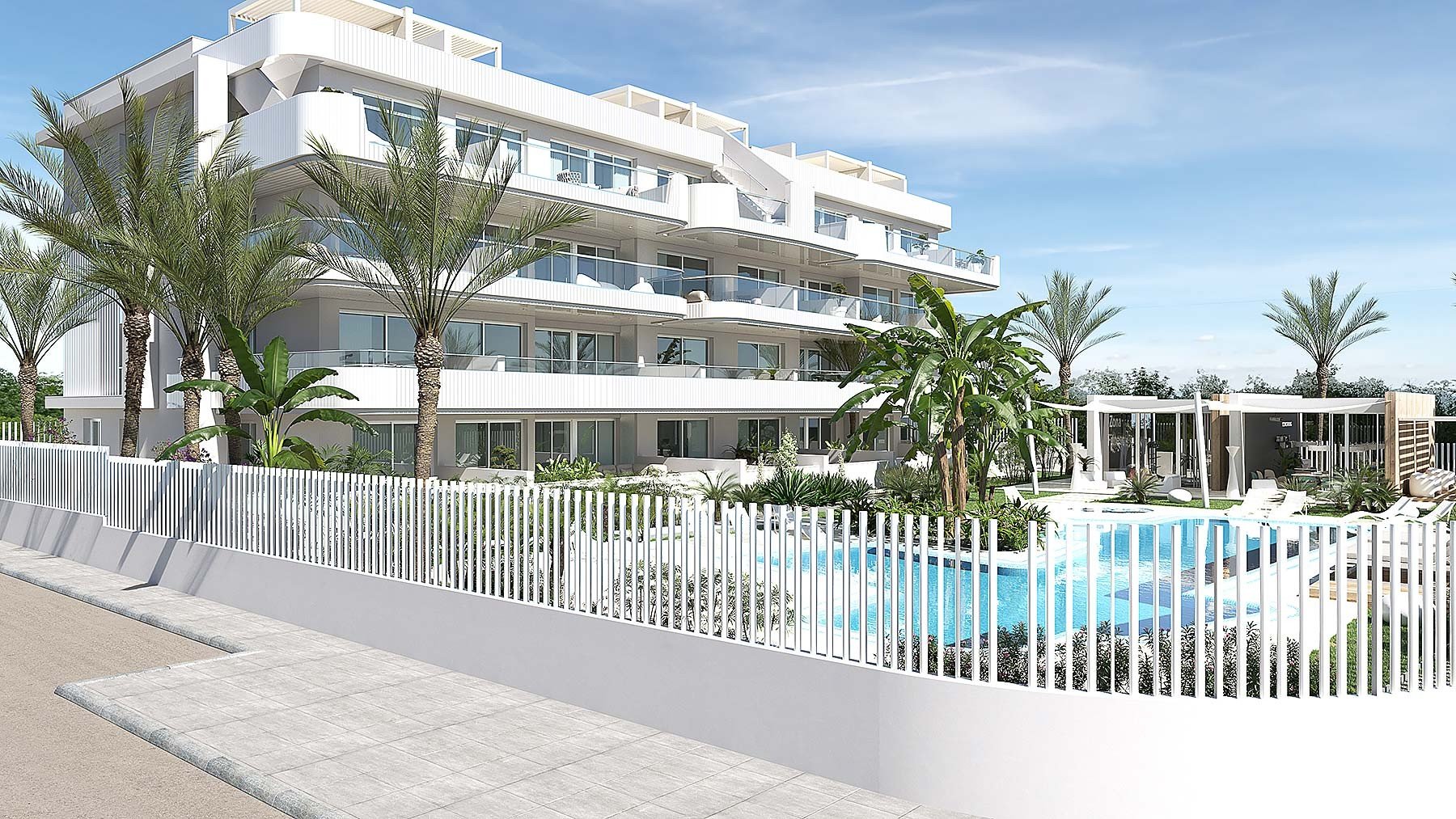 Apartament w Orihuela, Alicante, Hiszpania 2 sypialnie, 78 mkw. nr 154716