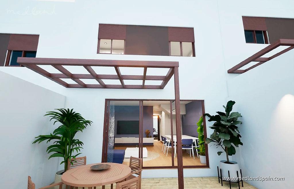 Townhouse in Vera, Almeria, Spain 3 bedrooms, 102 sq.m. No. 168593