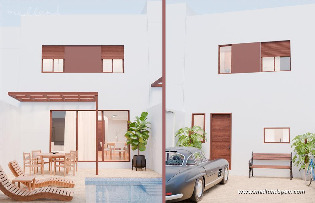 Townhouse in Vera, Almeria, Spain 3 bedrooms, 102 sq.m. No. 168593