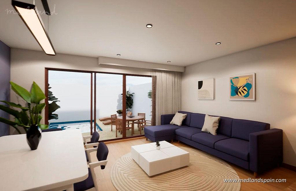 Townhouse in Vera, Almeria, Spain 3 bedrooms, 102 sq.m. No. 168593