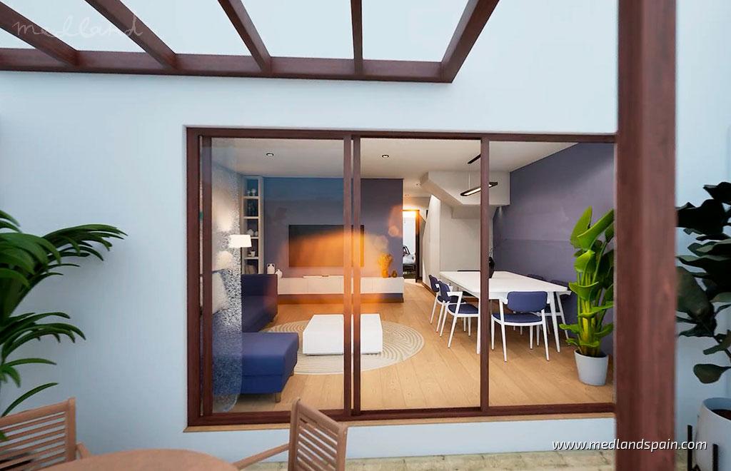 Townhouse in Vera, Almeria, Spain 3 bedrooms, 102 sq.m. No. 168593