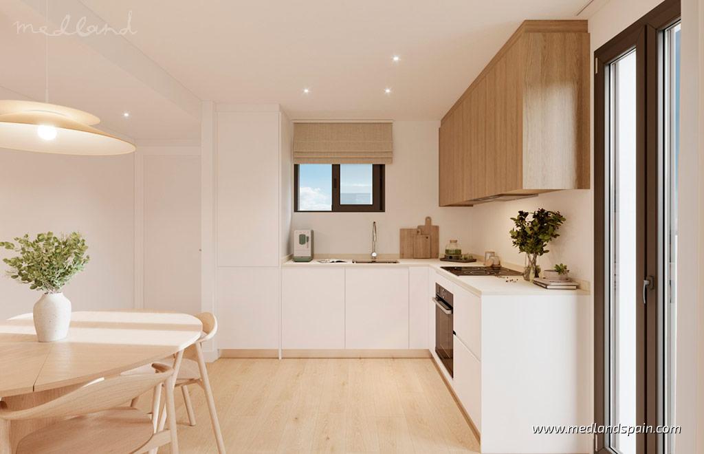 Apartment in Villajoyosa, Alicante, Spain 2 bedrooms, 62 sq.m. No. 168596