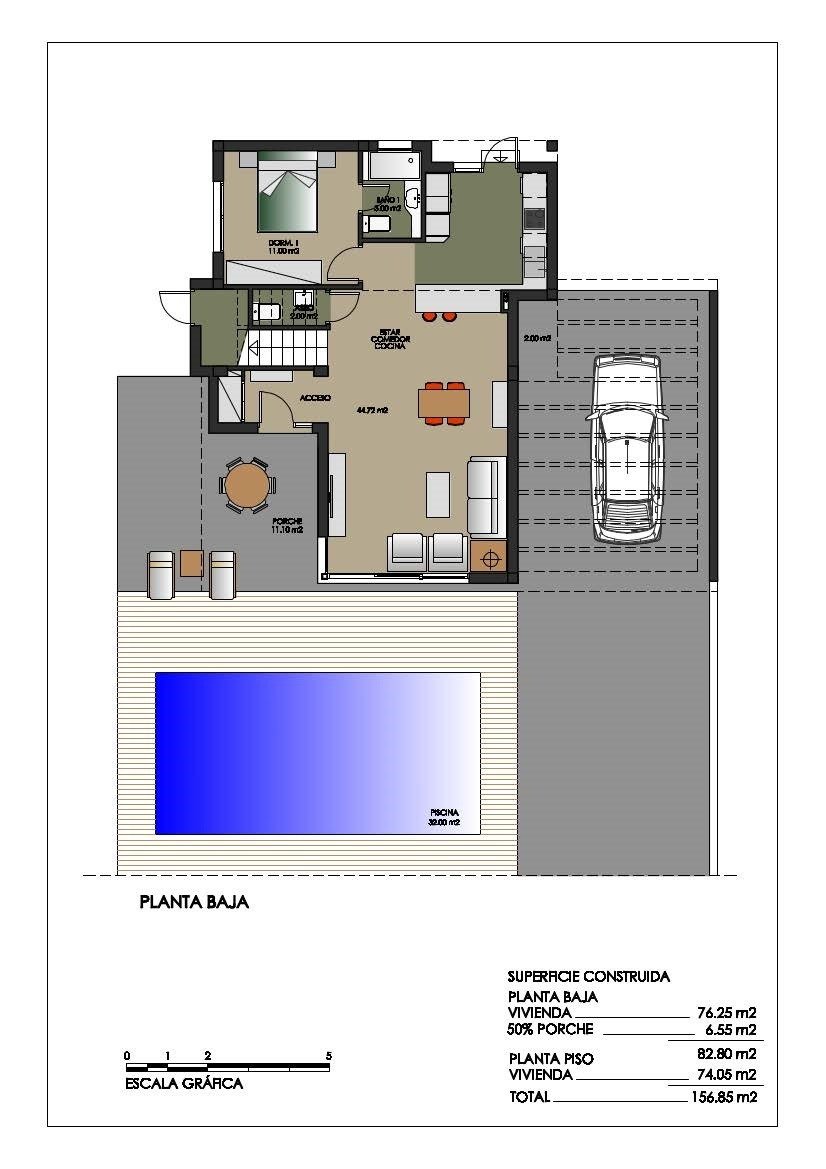 Villa à Dehesa De Campoamor, Alicante, Espagne 4 chambres, 157 m2 No. 136900