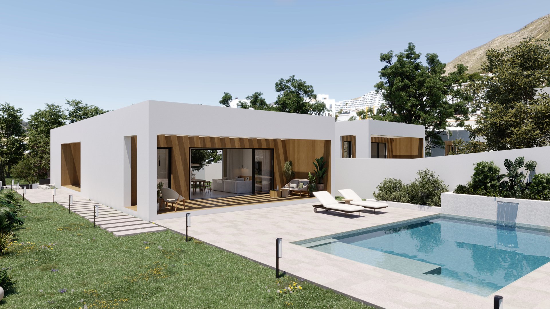 Villa à Finestrat, Alicante, Espagne 3 chambres, 132 m2 No. 188731