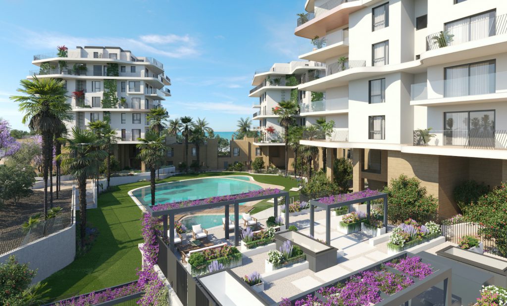 Lägenhet i Vila Joiosa, Alicante, Spanien 2 sovrum, 79 kvm. Nr. 110025