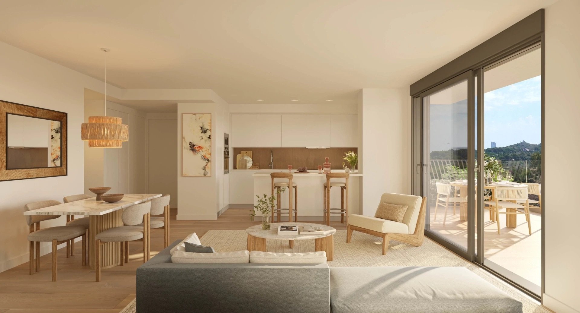 Lägenhet i Vila Joiosa, Alicante, Spanien 2 sovrum, 79 kvm. Nr. 110025