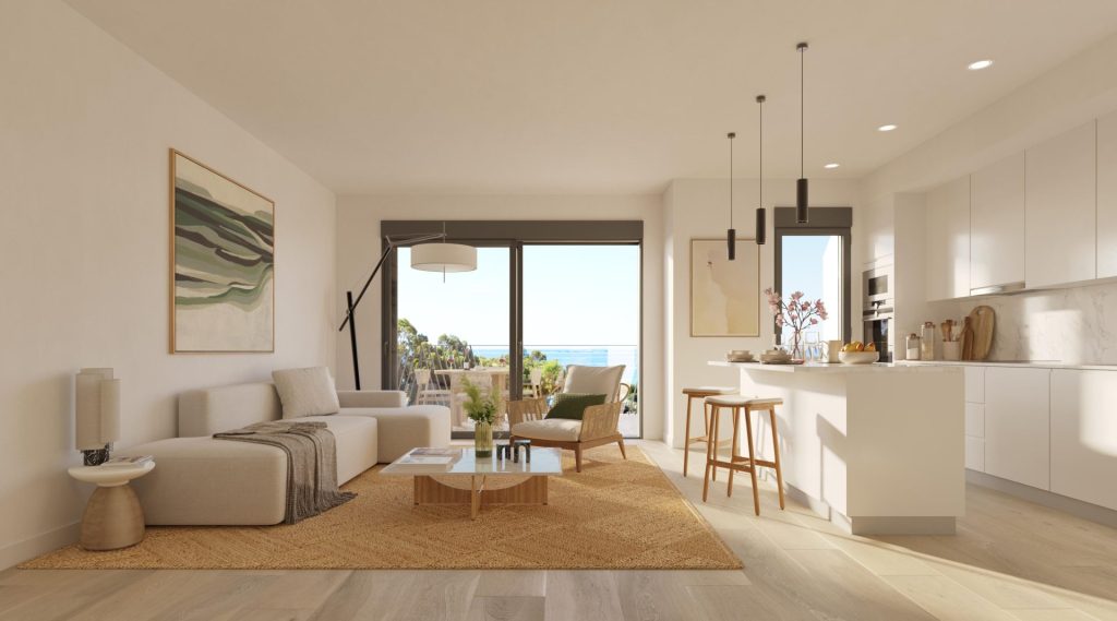 Lägenhet i Vila Joiosa, Alicante, Spanien 2 sovrum, 79 kvm. Nr. 110025