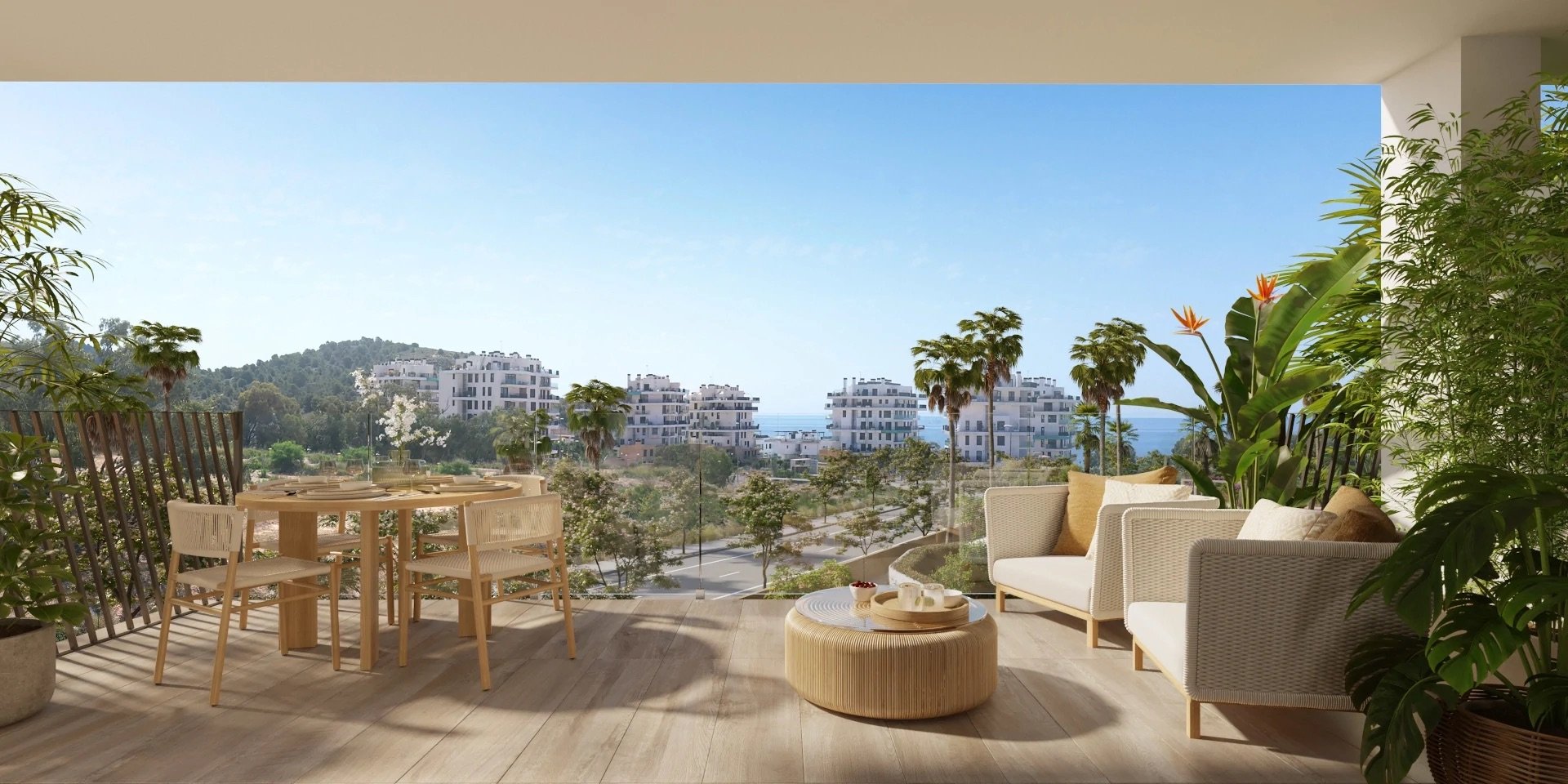 Lägenhet i Vila Joiosa, Alicante, Spanien 2 sovrum, 79 kvm. Nr. 110025