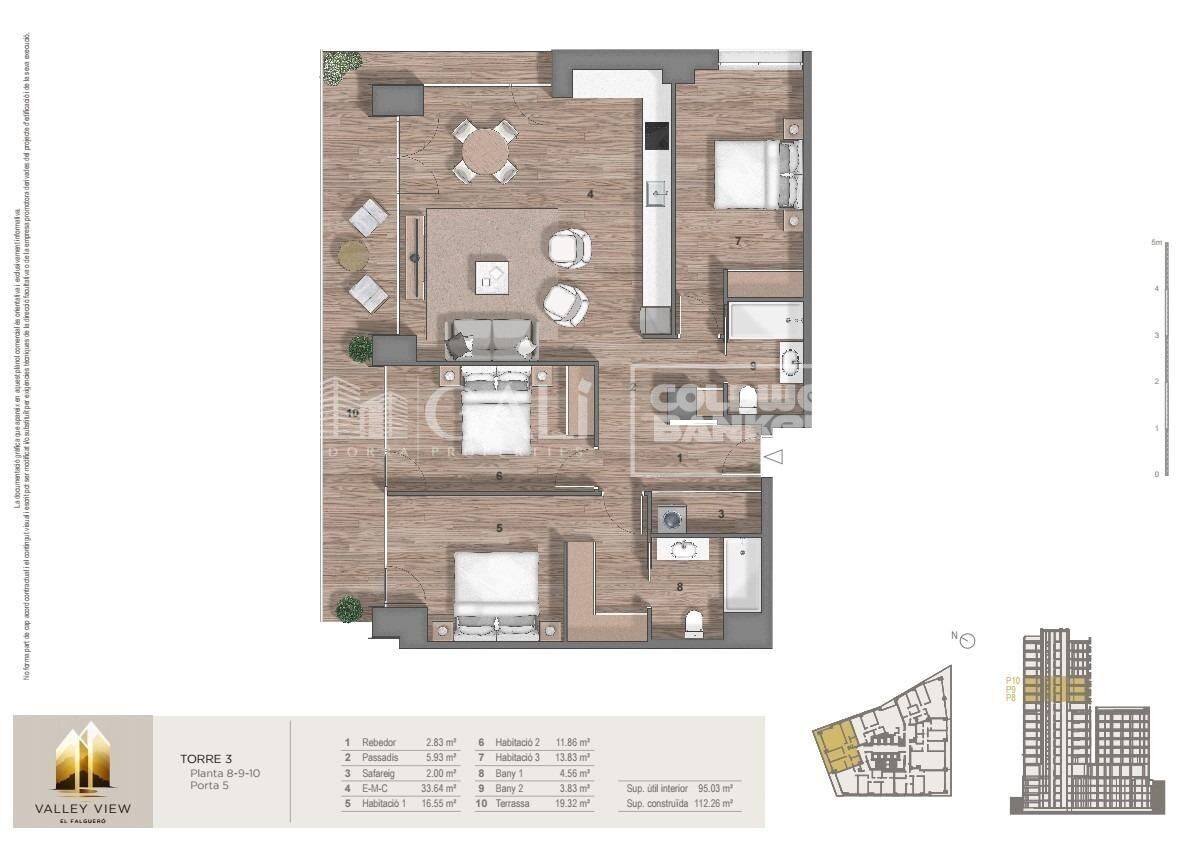 Dzīvoklis Principado De Andorra (Ninguna Poblacion Tiene C.P.), Lleida, Spānijā 2 istabas, 118 m2 Nr. 178925