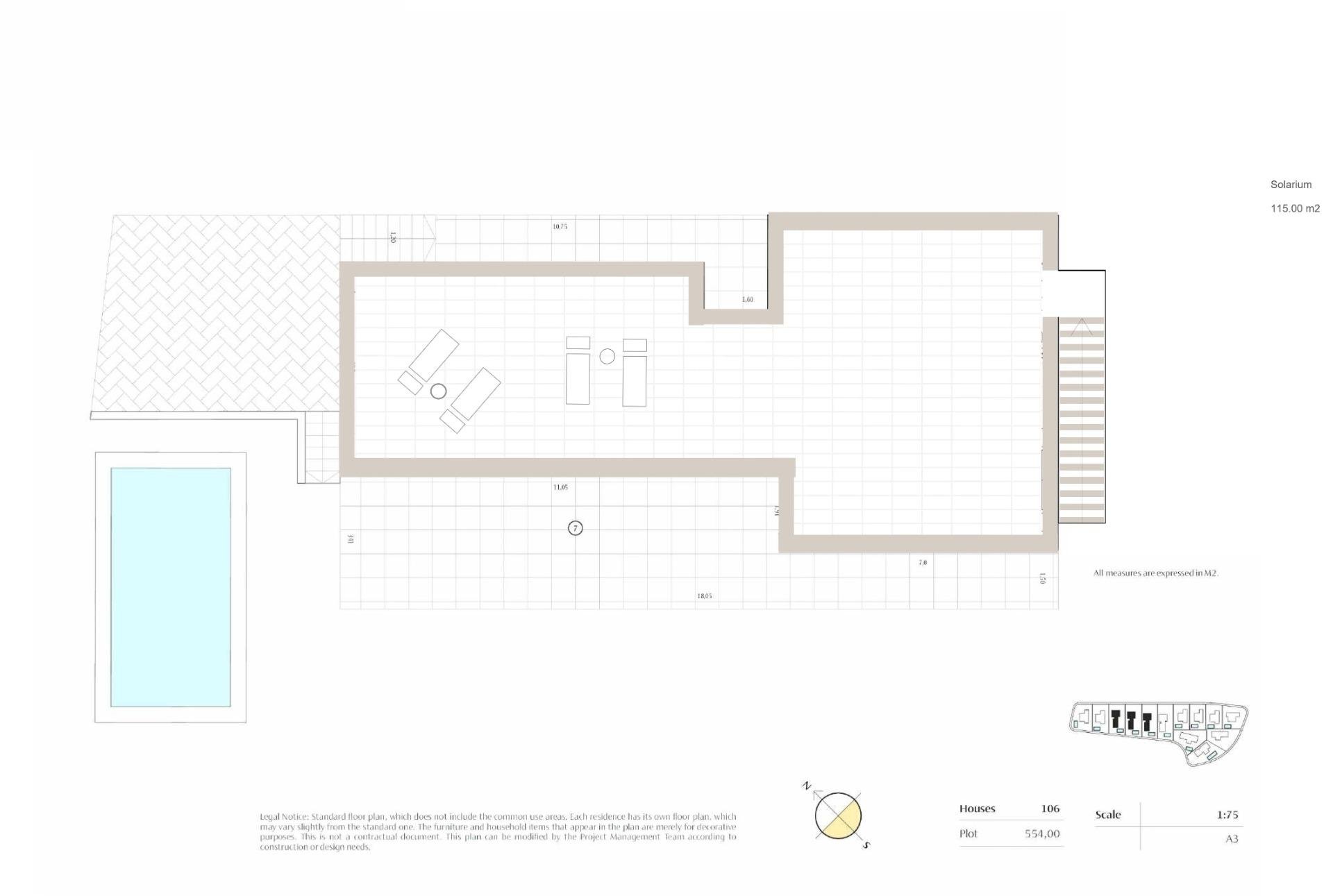 Villa in Benidorm, Alicante, Spanien 3 Schlafzimmer, 114 m2 Nr. 180936