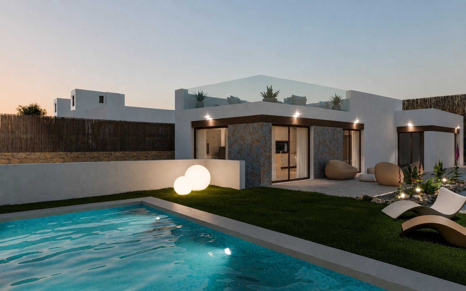 Villa in Benidorm, Alicante, Spanien 3 Schlafzimmer, 114 m2 Nr. 180936