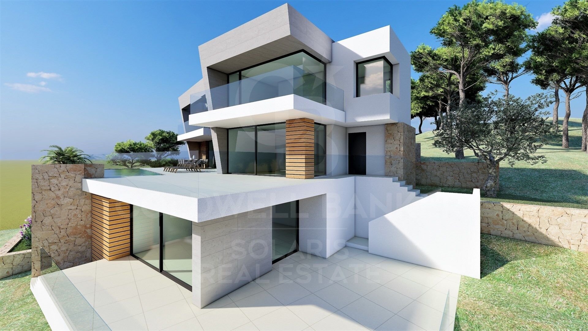 Villa i Benitachell, Alicante, Spanien 3 sovrum, 740 kvm. Nr. 160320