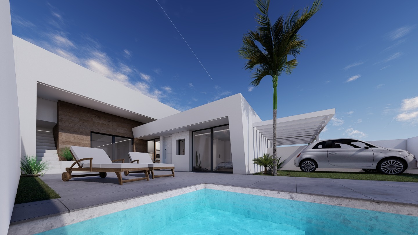 Villa à Roldan, Murcia, Espagne 2 chambres, 84 m2 No. 80977