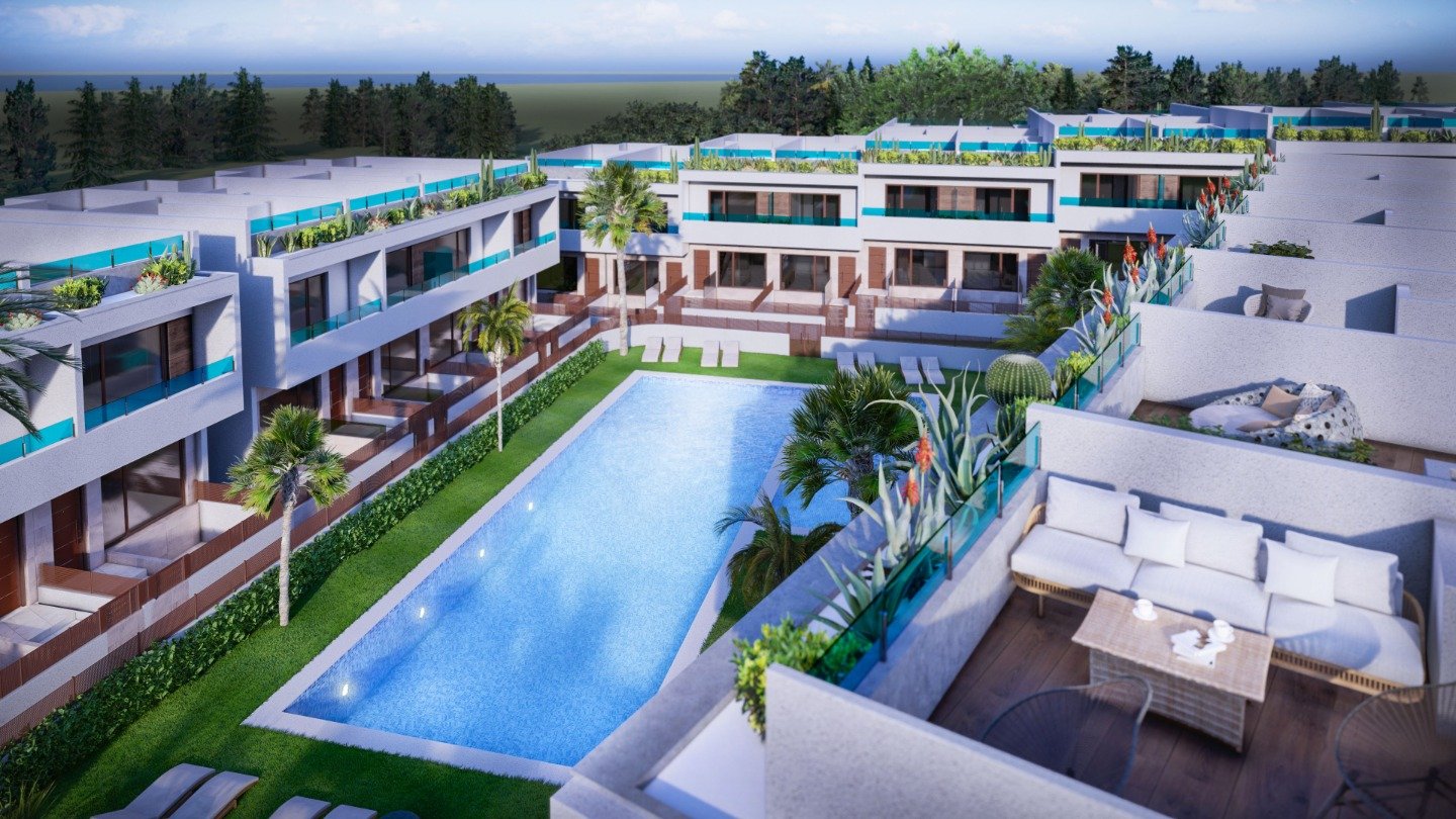 Townhouse in Los Balcones, Alicante, Spanien 3 Schlafzimmer, 139 m2 Nr. 80981