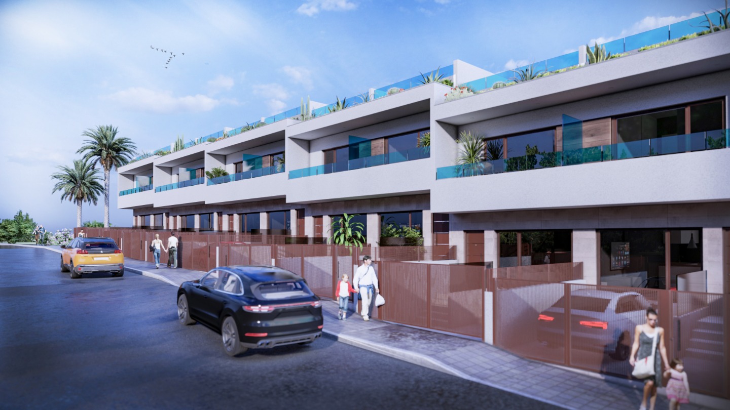 Townhouse in Los Balcones, Alicante, Spanien 3 Schlafzimmer, 139 m2 Nr. 80981