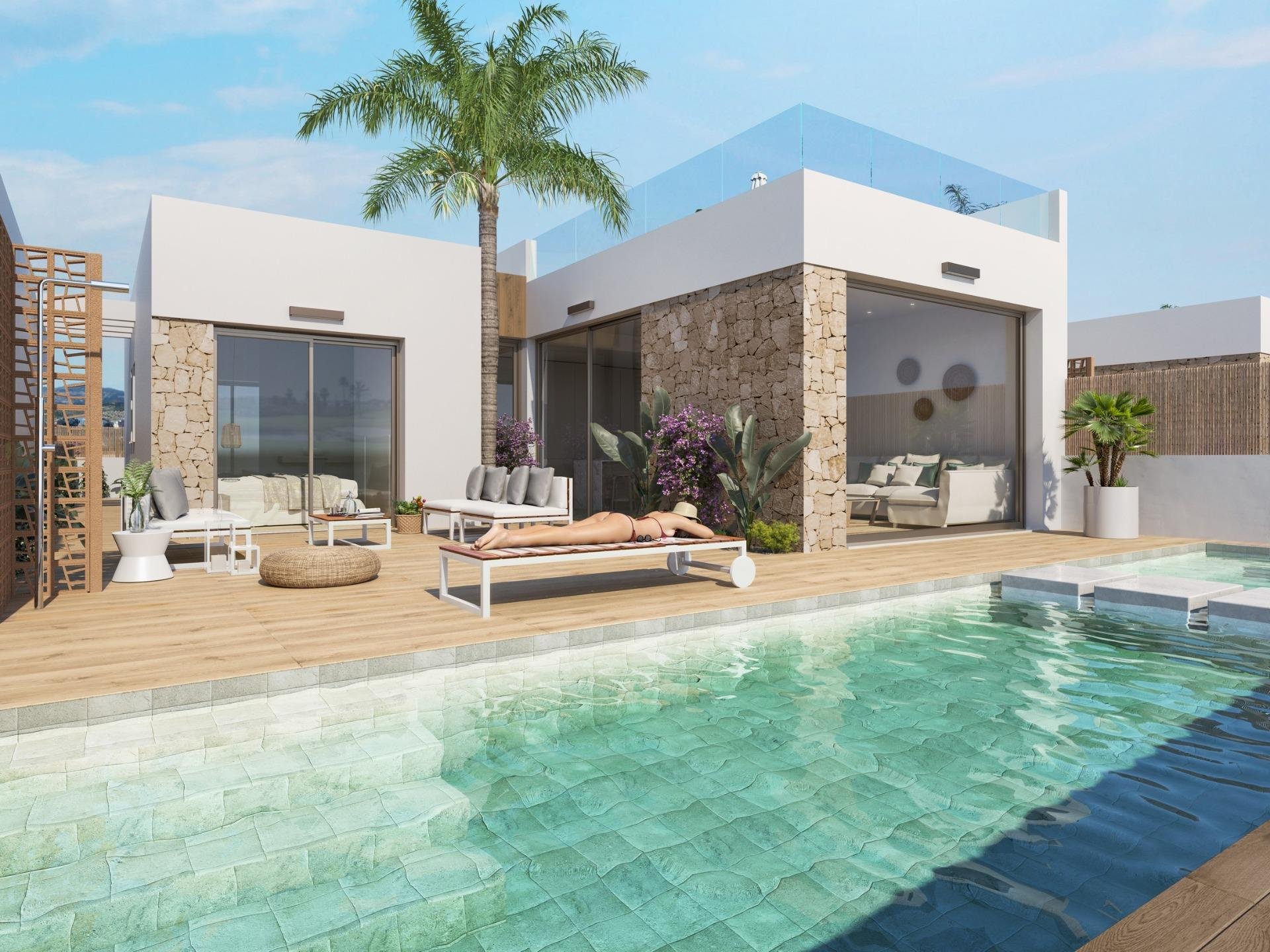 Huvila Los Alcazares, Murcia, Espanja 3 makuuhuonetta, 101 m2 No. 170054