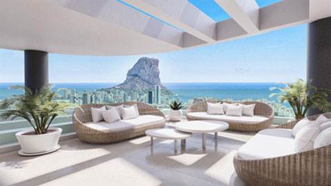Appartamento a Calpe, Alicante, Spagna 4 camere da letto, 267 mq. N° 164178
