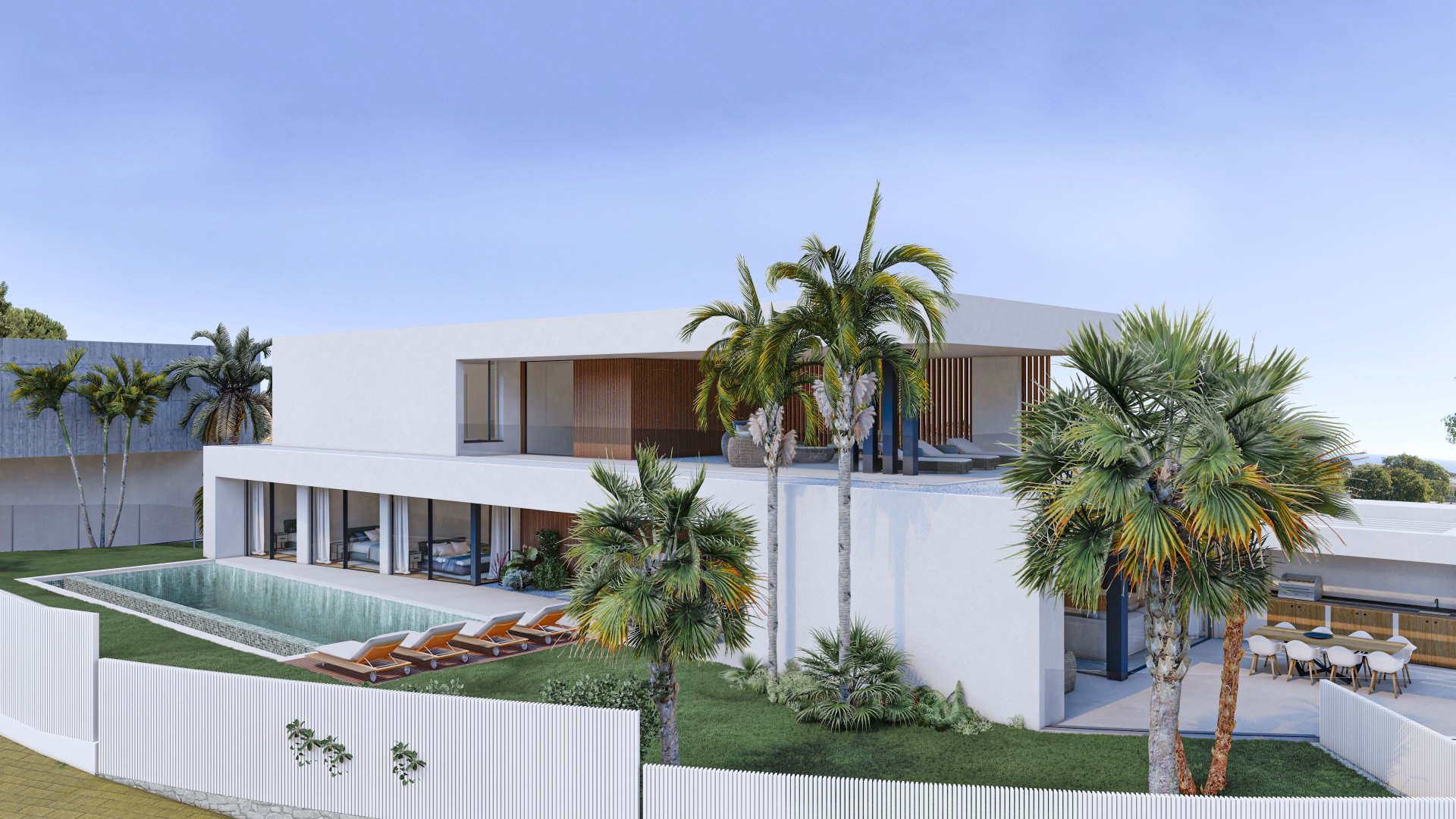Villa in Manilva, Malaga, Spain 4 bedrooms, 837 sq.m. No. 151164