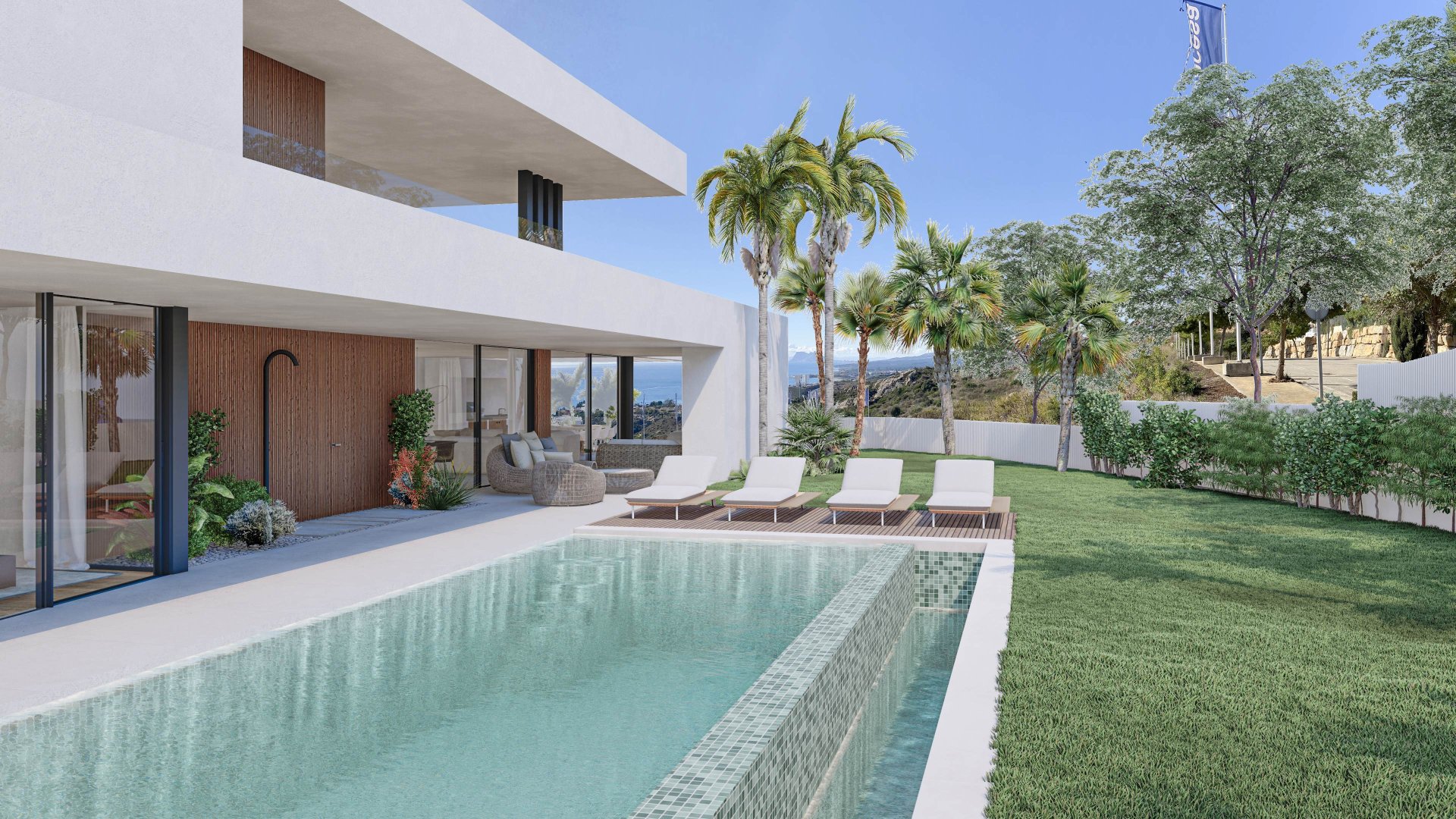 Villa in Manilva, Malaga, Spain 4 bedrooms, 837 sq.m. No. 151164