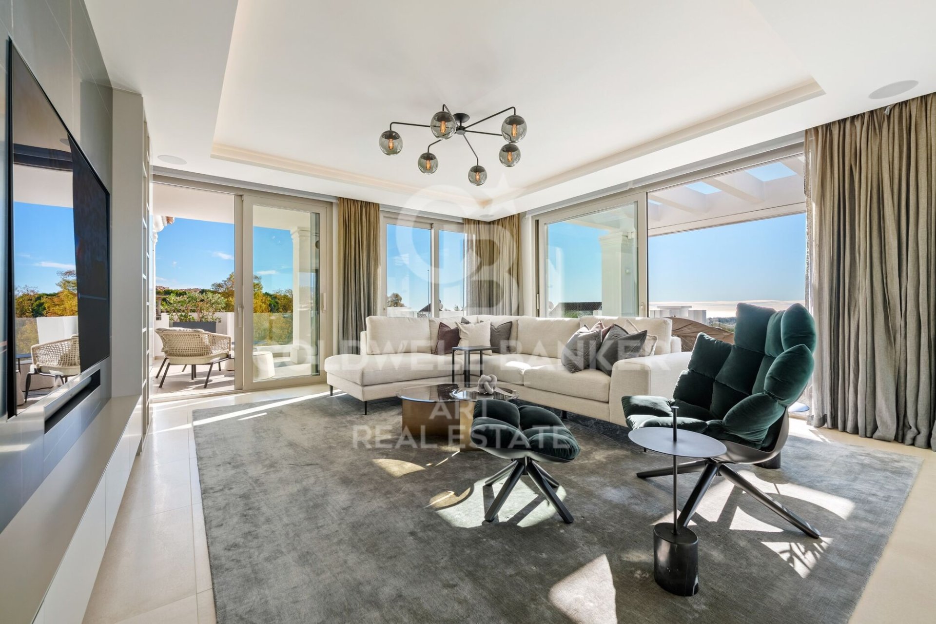 Penthauss Marbella, Malaga, Spānijā 3 istabas, 266 m2 Nr. 179128