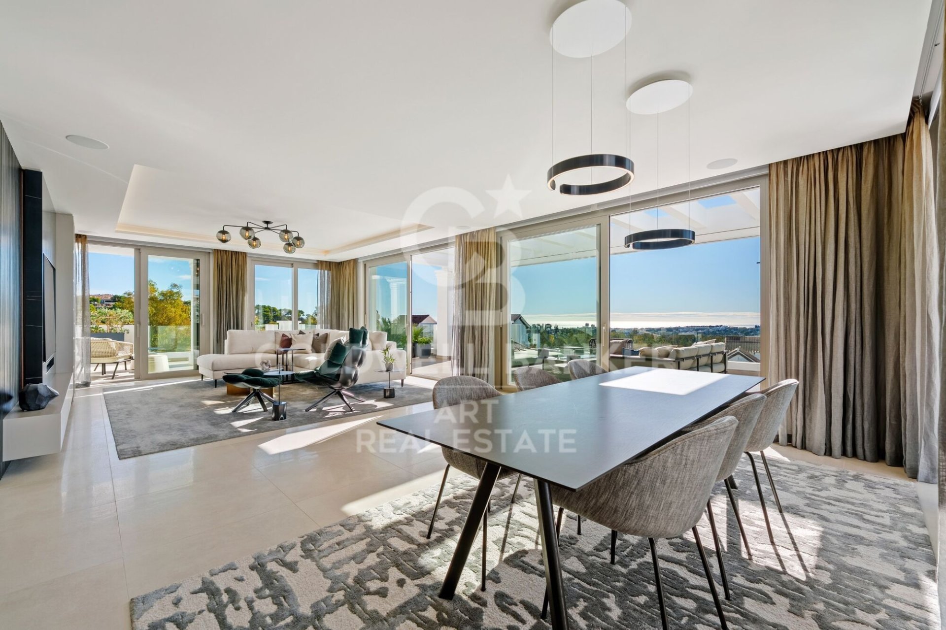 Penthauss Marbella, Malaga, Spānijā 3 istabas, 266 m2 Nr. 179128
