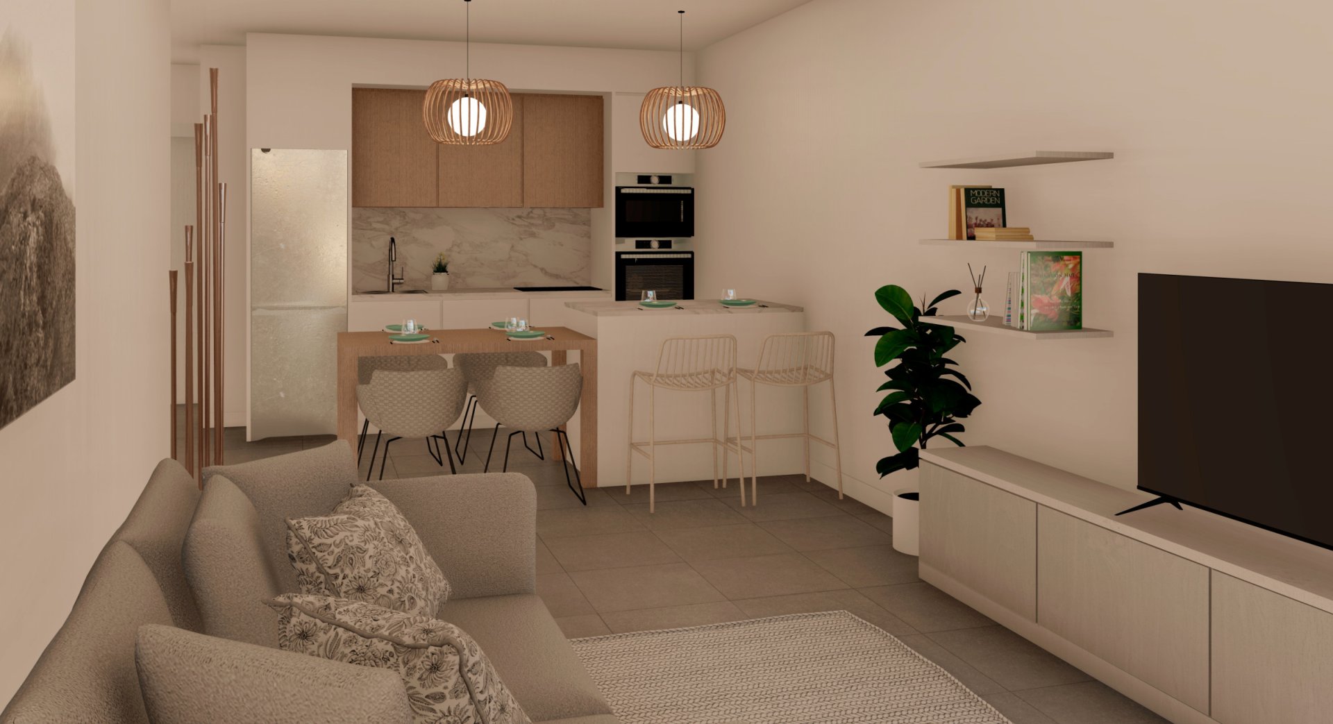 Wohnung in Roldan, Murcia, Spanien 2 Schlafzimmer, 67 m2 Nr. 151122