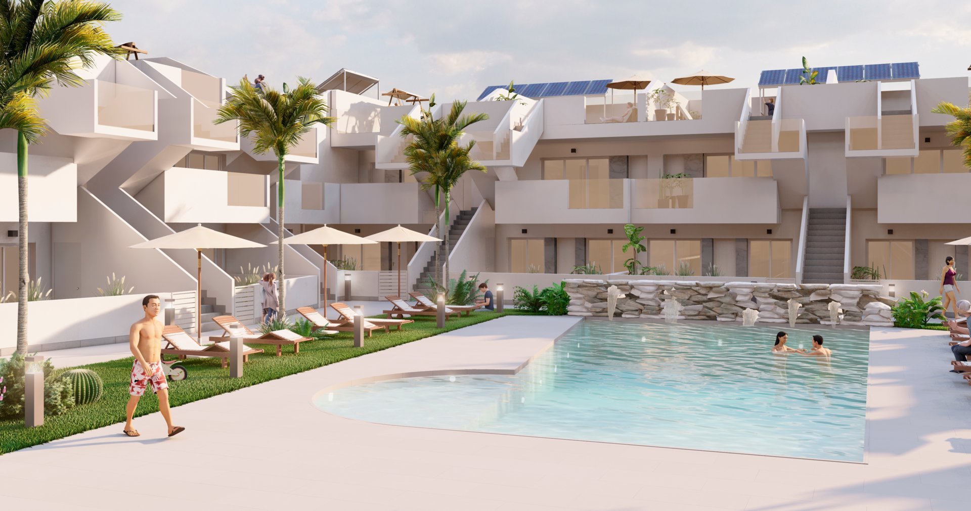 Wohnung in Roldan, Murcia, Spanien 2 Schlafzimmer, 67 m2 Nr. 151122