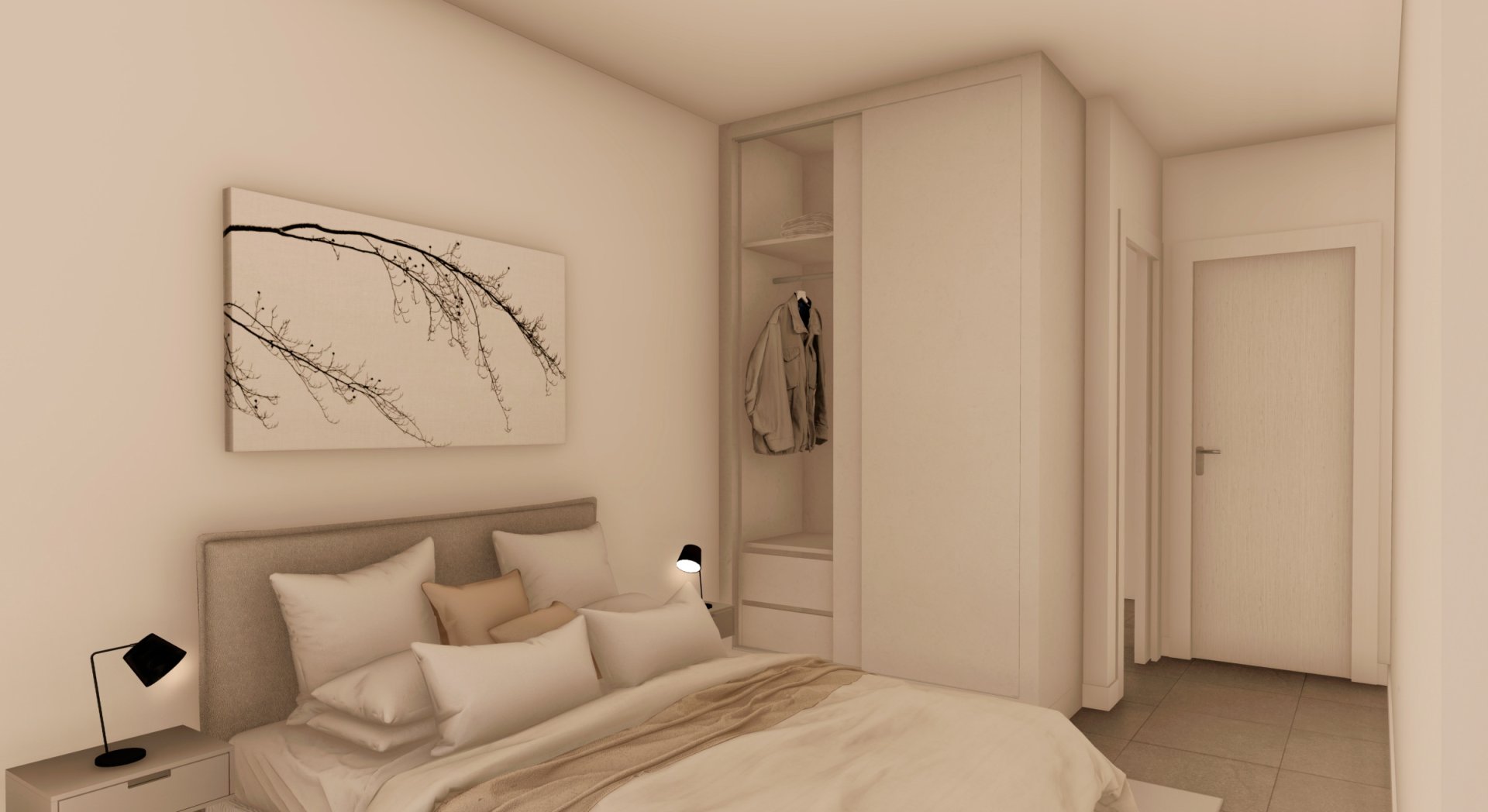 Wohnung in Roldan, Murcia, Spanien 2 Schlafzimmer, 67 m2 Nr. 151122