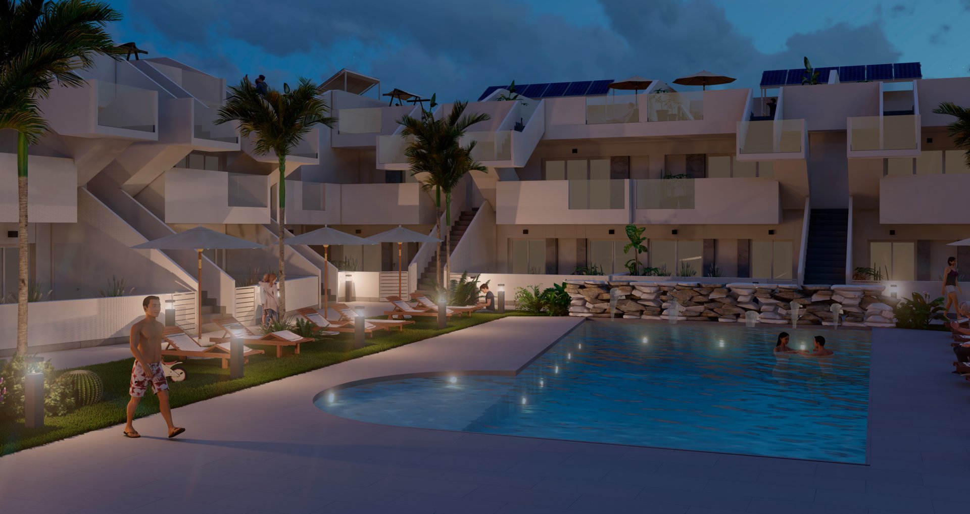 Wohnung in Roldan, Murcia, Spanien 2 Schlafzimmer, 67 m2 Nr. 151122