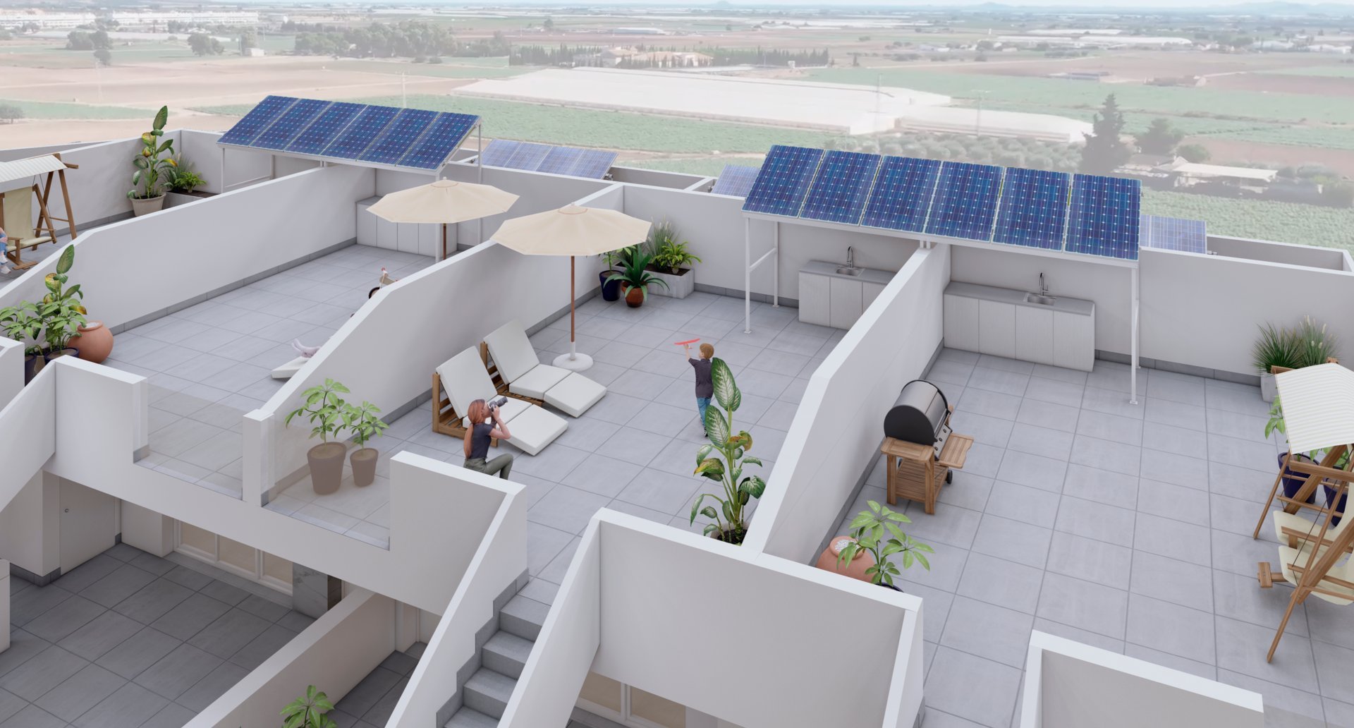 Wohnung in Roldan, Murcia, Spanien 2 Schlafzimmer, 67 m2 Nr. 151122