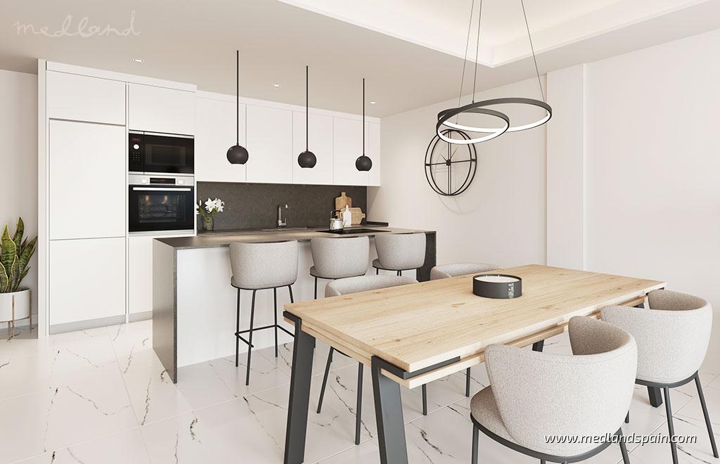Apartament w Casares, Malaga, Hiszpania 3 sypialnie, 106.35 mkw. nr 163045