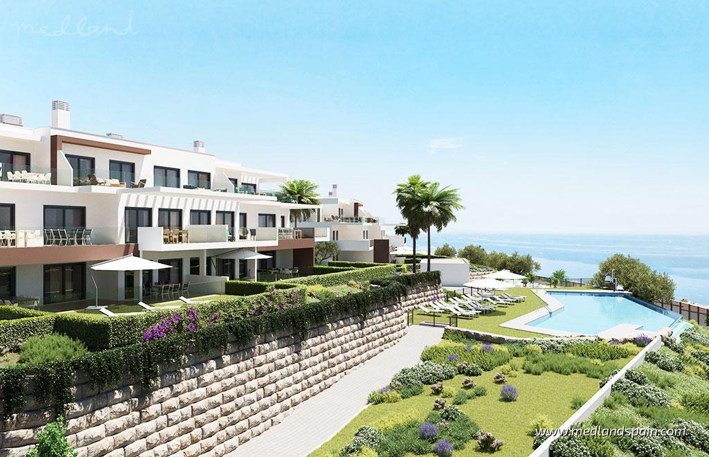 Apartament w Casares, Malaga, Hiszpania 3 sypialnie, 106.35 mkw. nr 163045