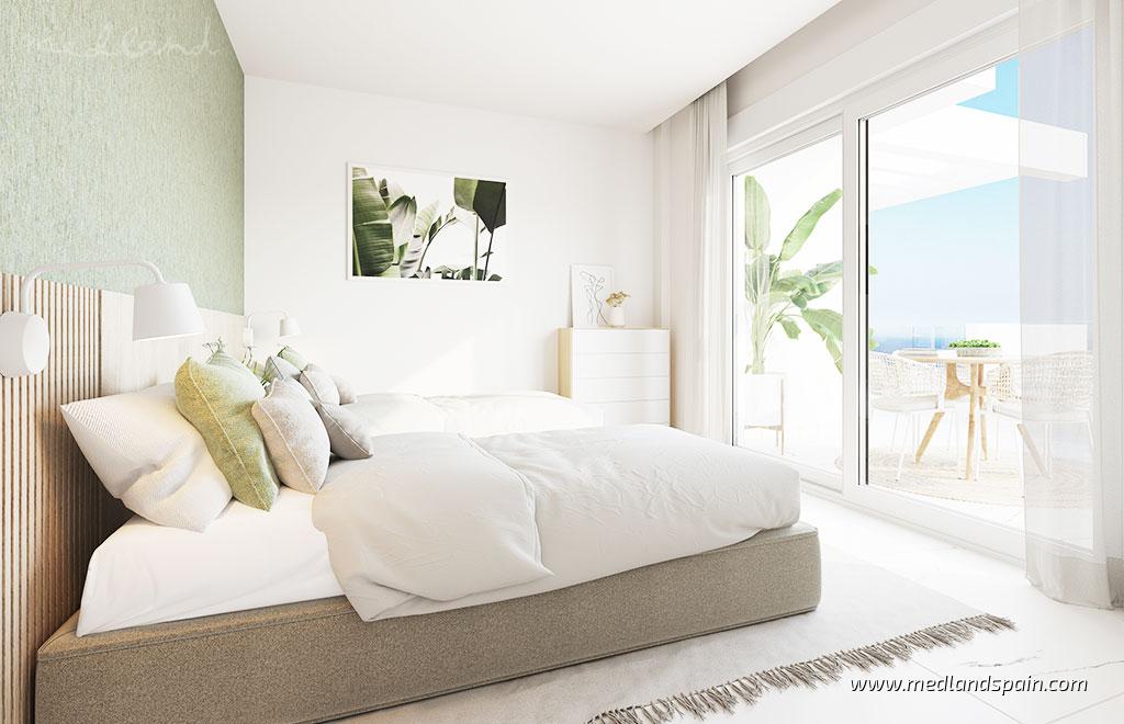 Apartament w Casares, Malaga, Hiszpania 3 sypialnie, 106.35 mkw. nr 163045