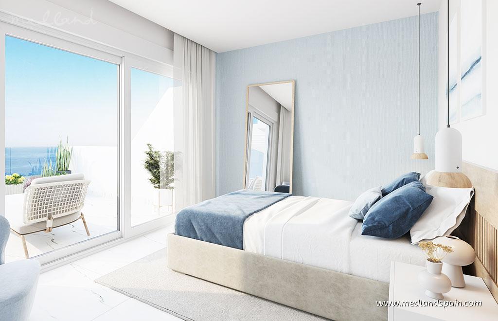 Apartament w Casares, Malaga, Hiszpania 3 sypialnie, 106.35 mkw. nr 163045