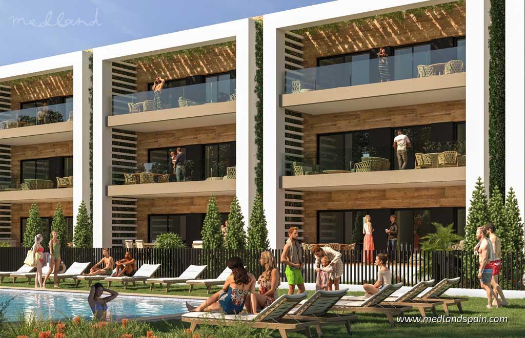 Dzīvoklis Los Alcazares, Murcia, Spānijā 2 istabas, 88 m2 Nr. 163047