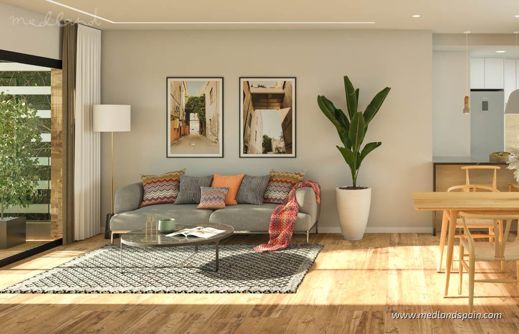 Dzīvoklis Los Alcazares, Murcia, Spānijā 2 istabas, 88 m2 Nr. 163047