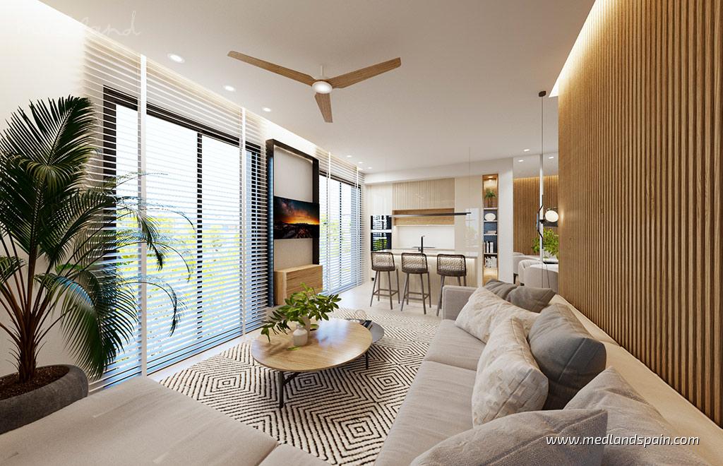 Apartment à Los Alcazares, Murcia, Espagne 3 chambres, 113 m2 No. 163046