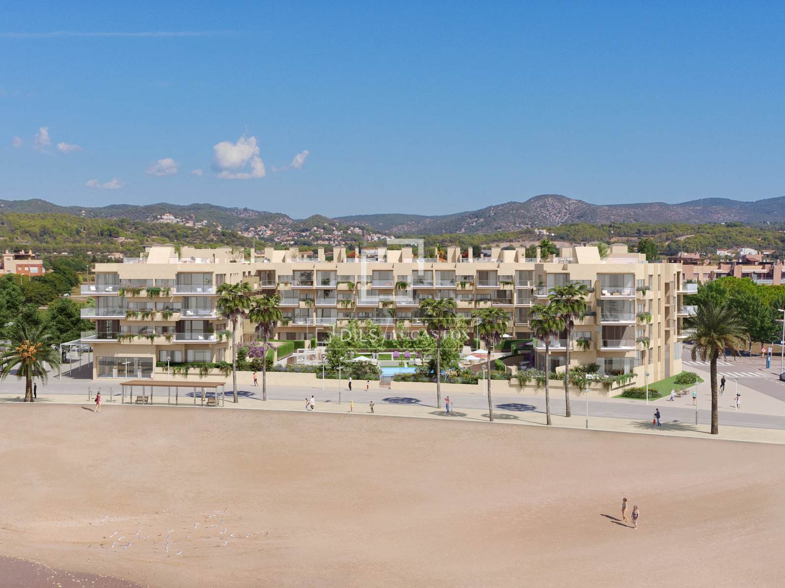 Penthouse w Cubelles, Barcelona, Hiszpania 2 sypialnie, 86 mkw. nr 167580