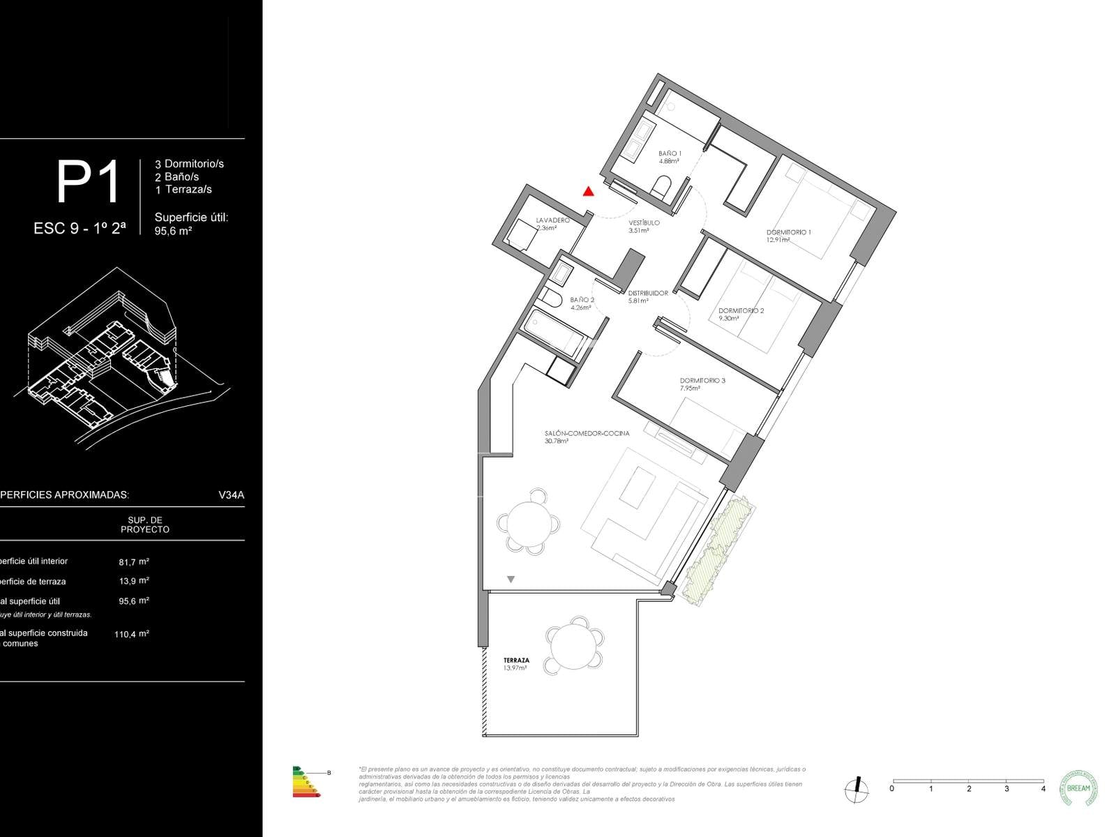 Apartament w Cubelles, Barcelona, Hiszpania 3 sypialnie, 81 mkw. nr 167582