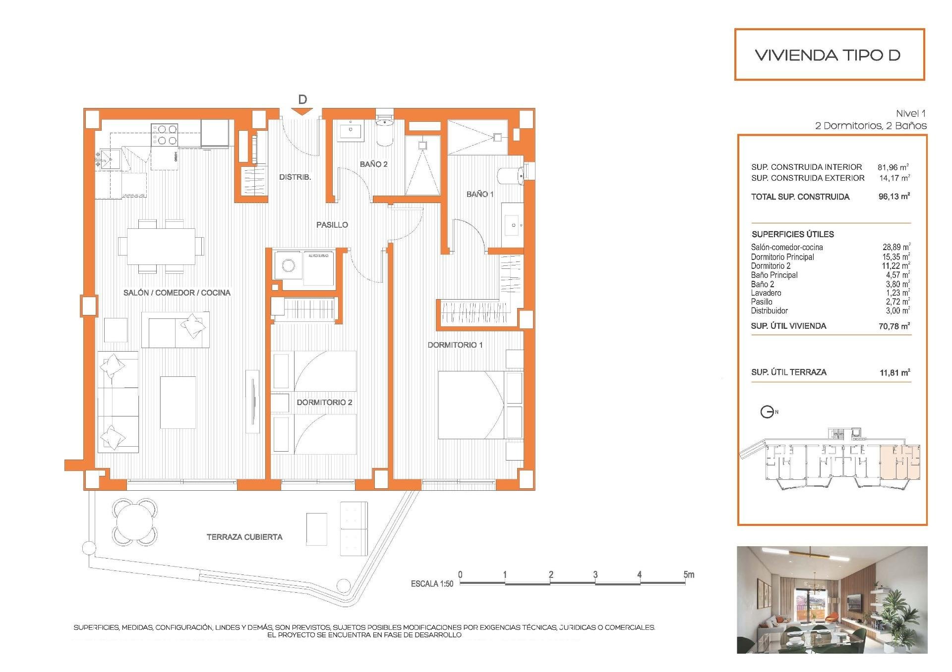 Dzīvoklis Fuengirola, Malaga, Spānijā 2 istabas, 96 m2 Nr. 169568