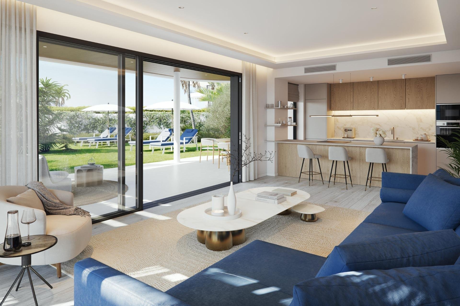 Lägenhet i Mijas, Malaga, Spanien 2 sovrum, 100 kvm. Nr. 169572