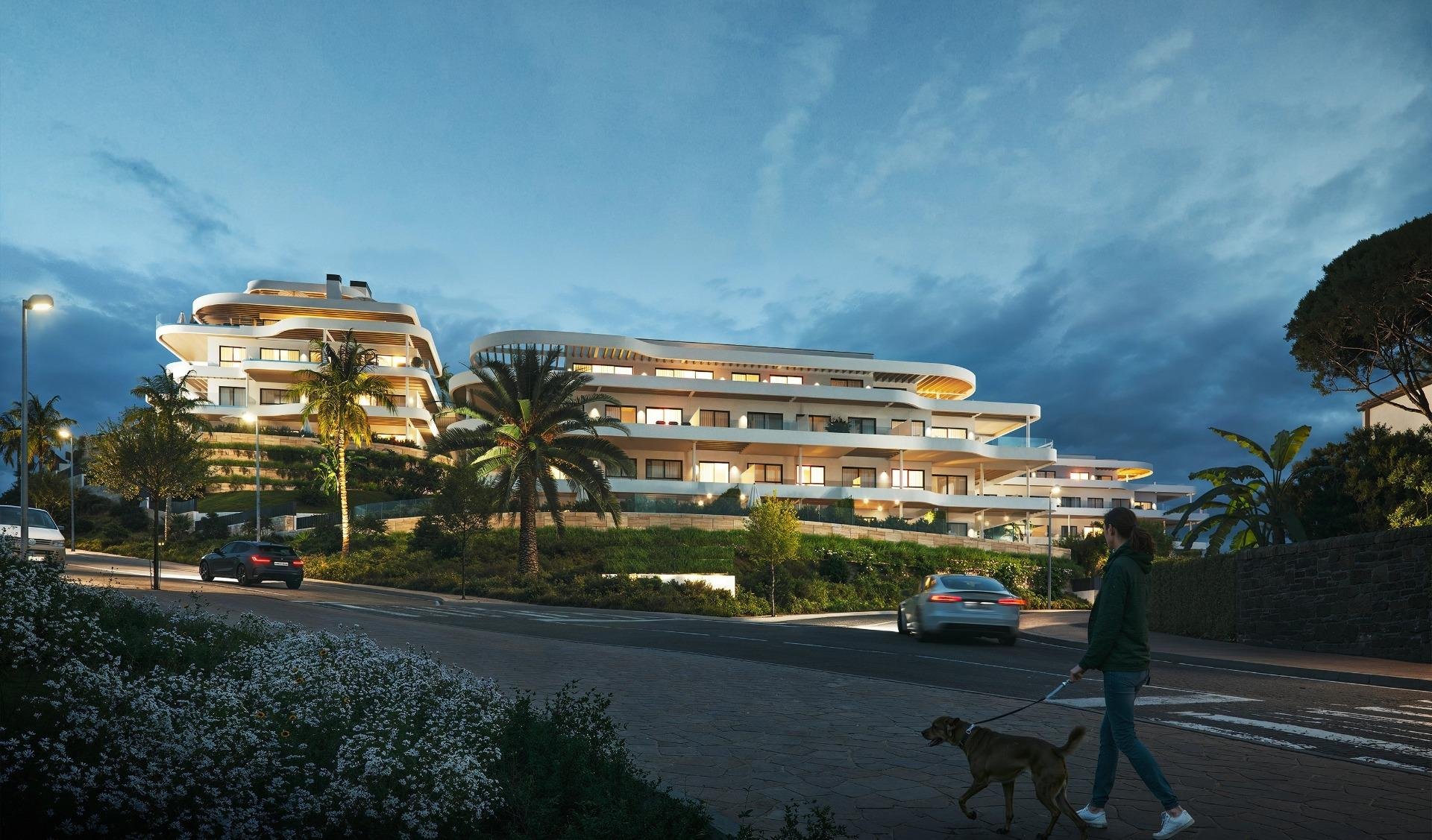 Huoneisto Mijas, Malaga, Espanja 3 makuuhuonetta, 180 m2 No. 169574