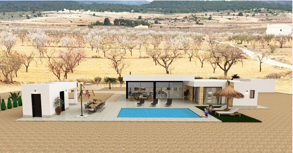 Villa Pinoso, Alicante, Spānijā 3 istabas, 185 m2 Nr. 145215