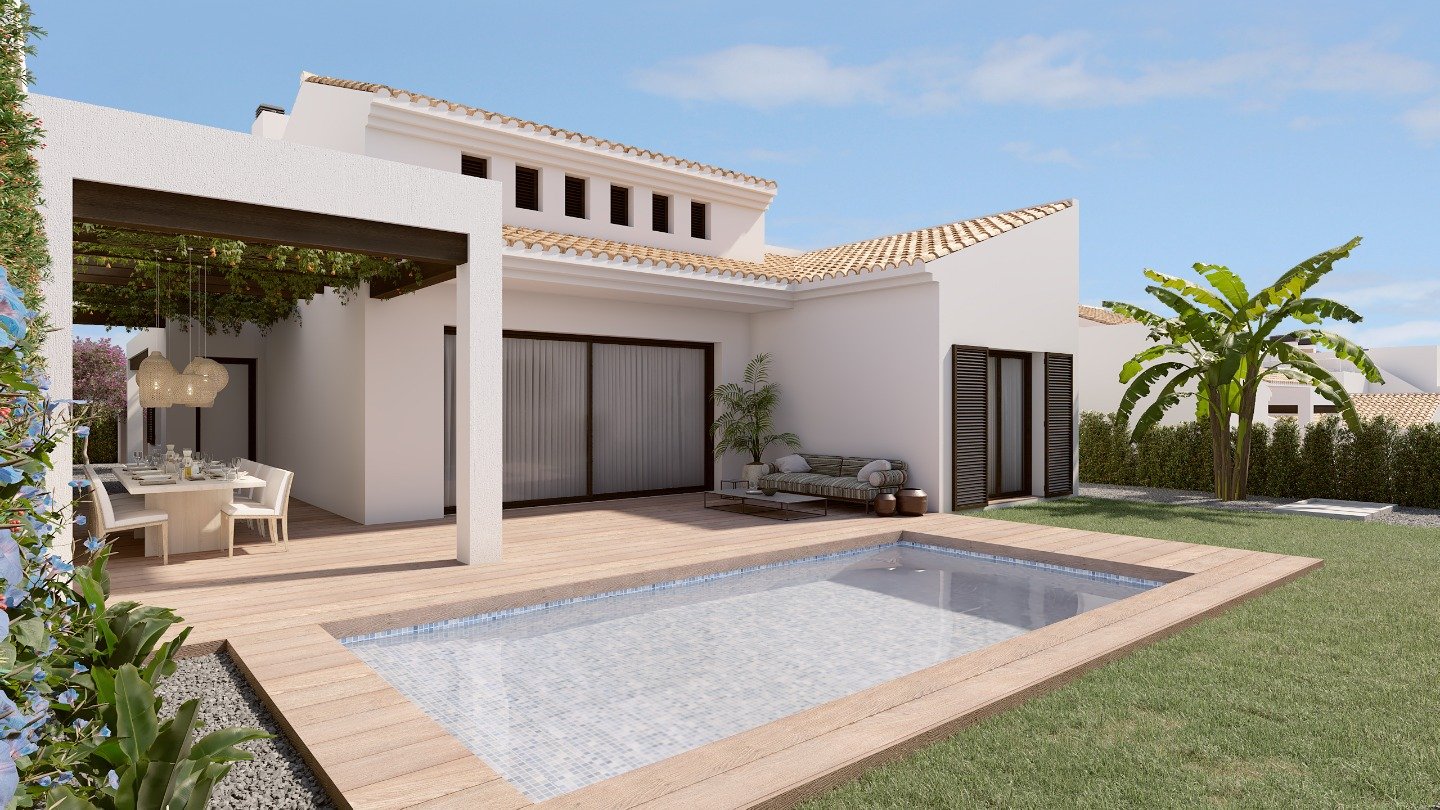 Villa à Algorfa, Alicante, Espagne 3 chambres, 190 m2 No. 80904