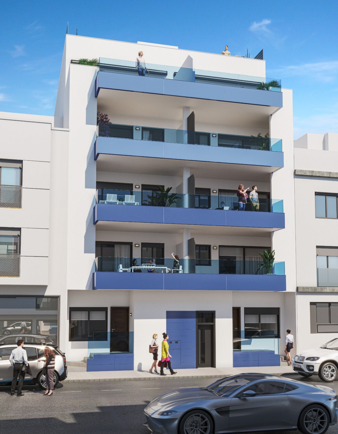 Apartamento en Guardamar del Segura, Alicante, España 3 dormitorios, 86 m2 No. 80907