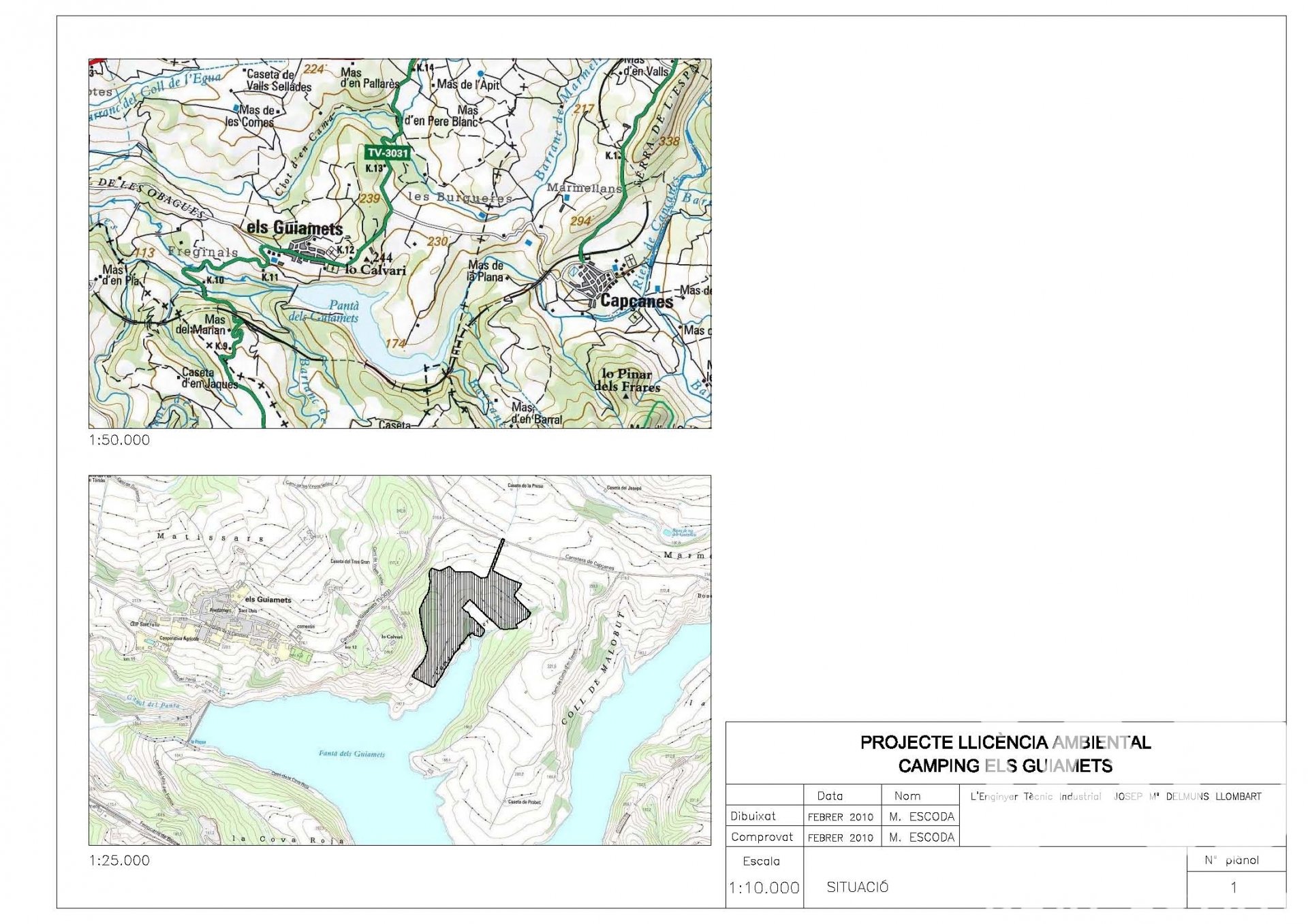 Land plot in Els Guiamets, Tarragona, Spain 88500 sq.m. No. 152453
