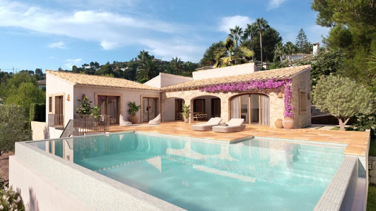 Villa in Benitachell, Alicante, Spain 3 bedrooms, 153 sq.m. No. 79915